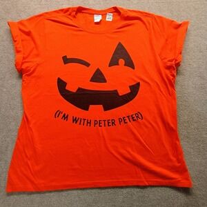 I'm With Peter Peter‎ Pumpkin Eater Women's 3XL Shirt Halloween Costume T-shirt